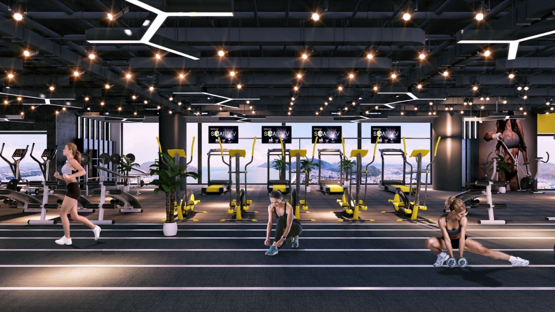 Hệ Thống Chăm Sóc Sức Khỏe Wellness: Gym, Spa & Yoga