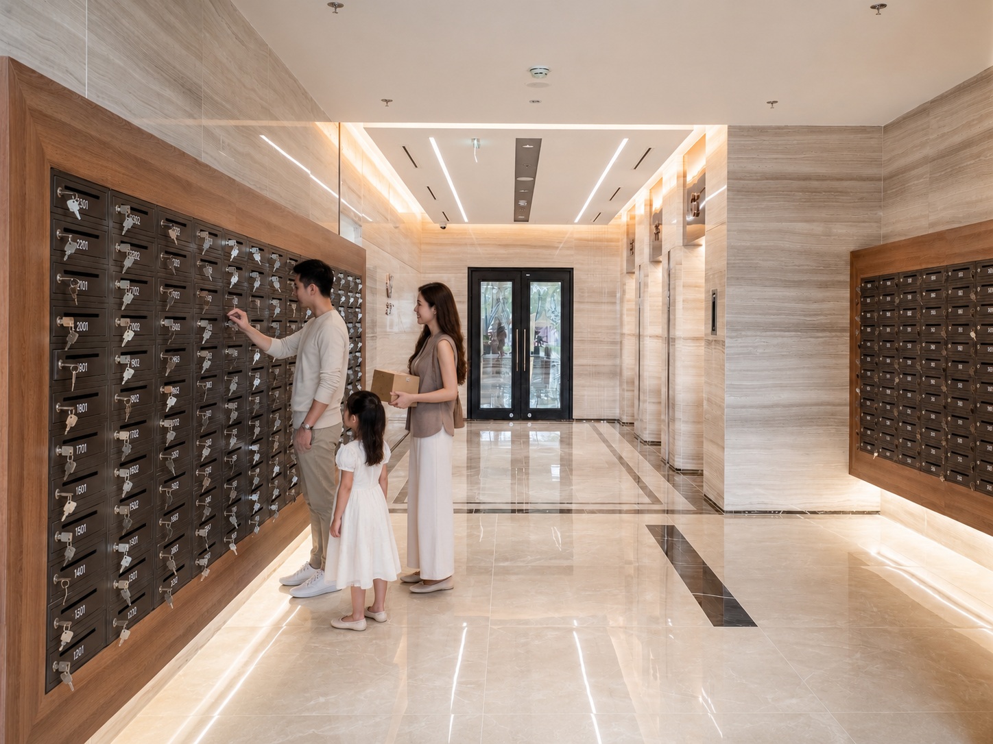 Hòm thư căn hộ Times Square Danang - Futa Residence Danang